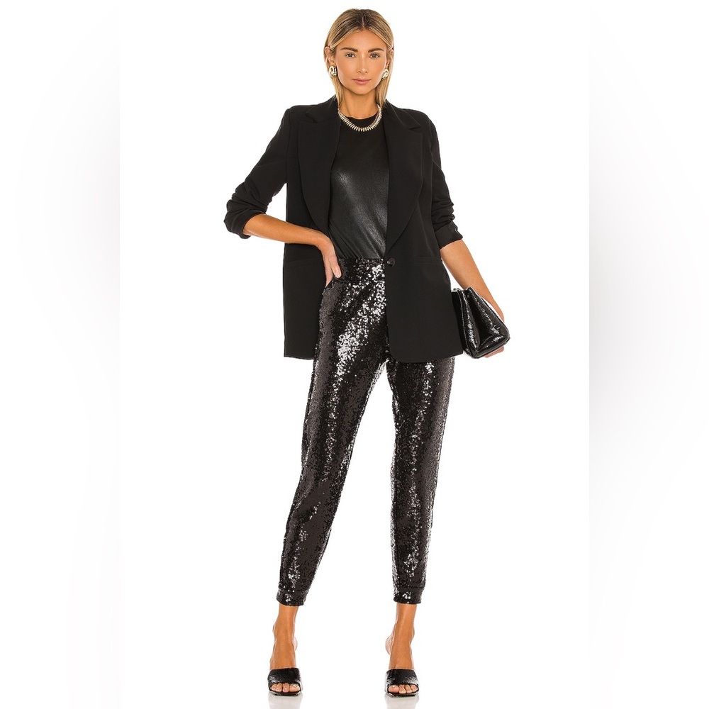 Commando Sequin Jogger Black Size Small - image 1